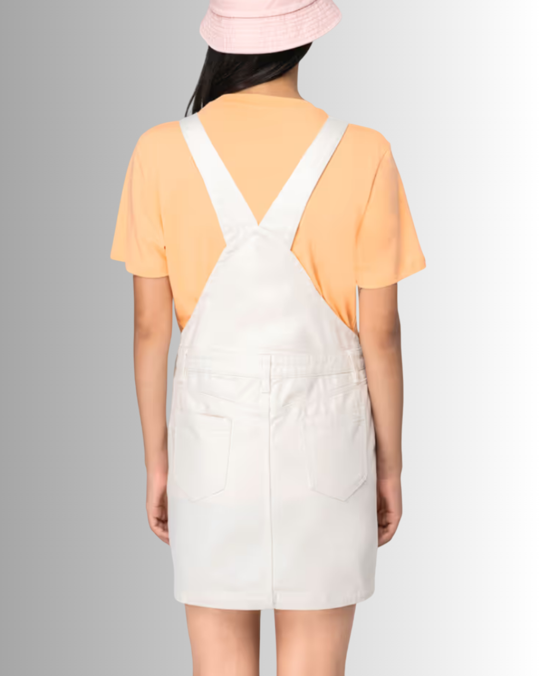 Robe salopette – Patch brodé Achille & Jo