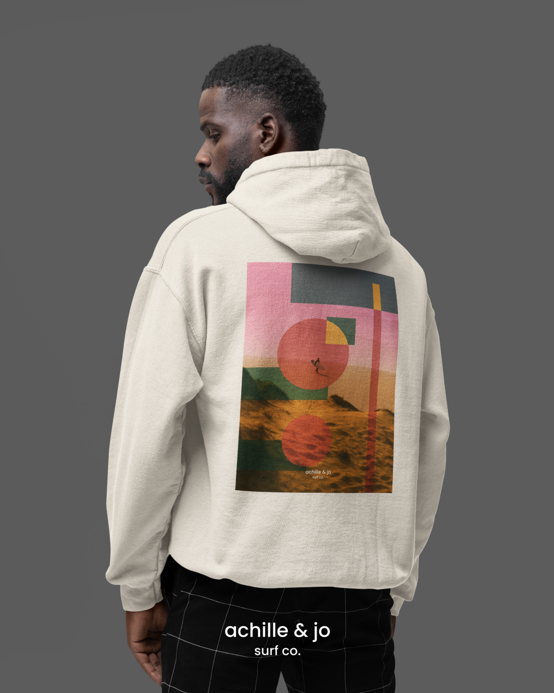 Hoodie dos design achille and jo