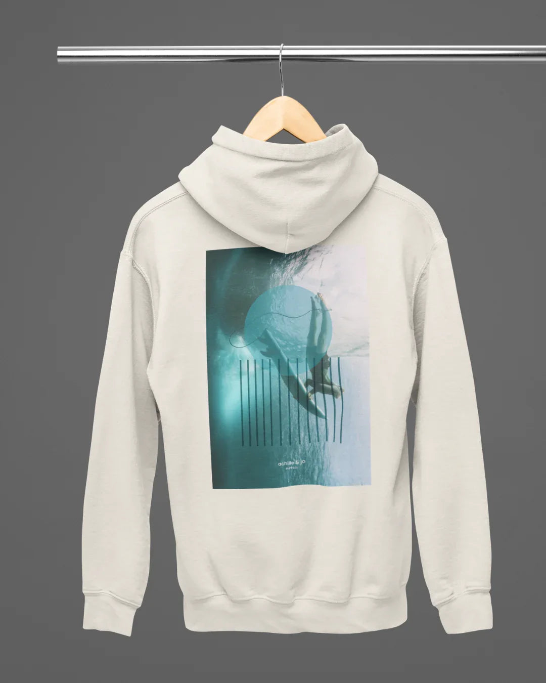 Hoodie_ivory_canard_dos_design_achille_and_jo