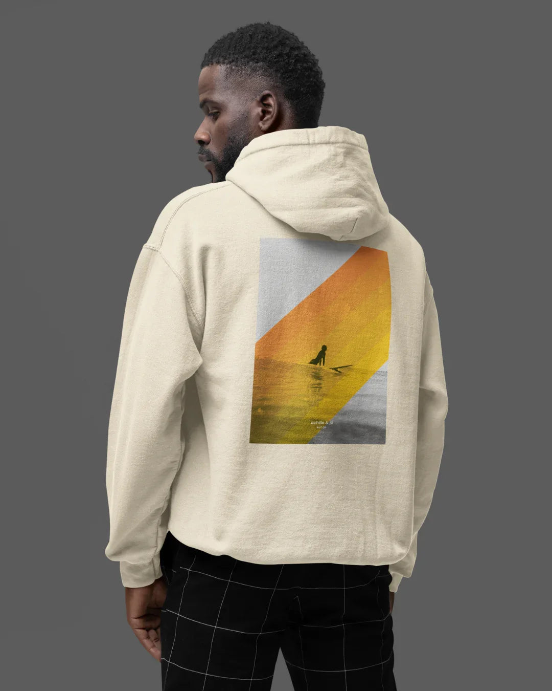 Hoodie coton bio - "assis" - Achille & Jo (Copie) achille & jo