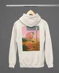 Hoodie ivory seul dos design achille and jo