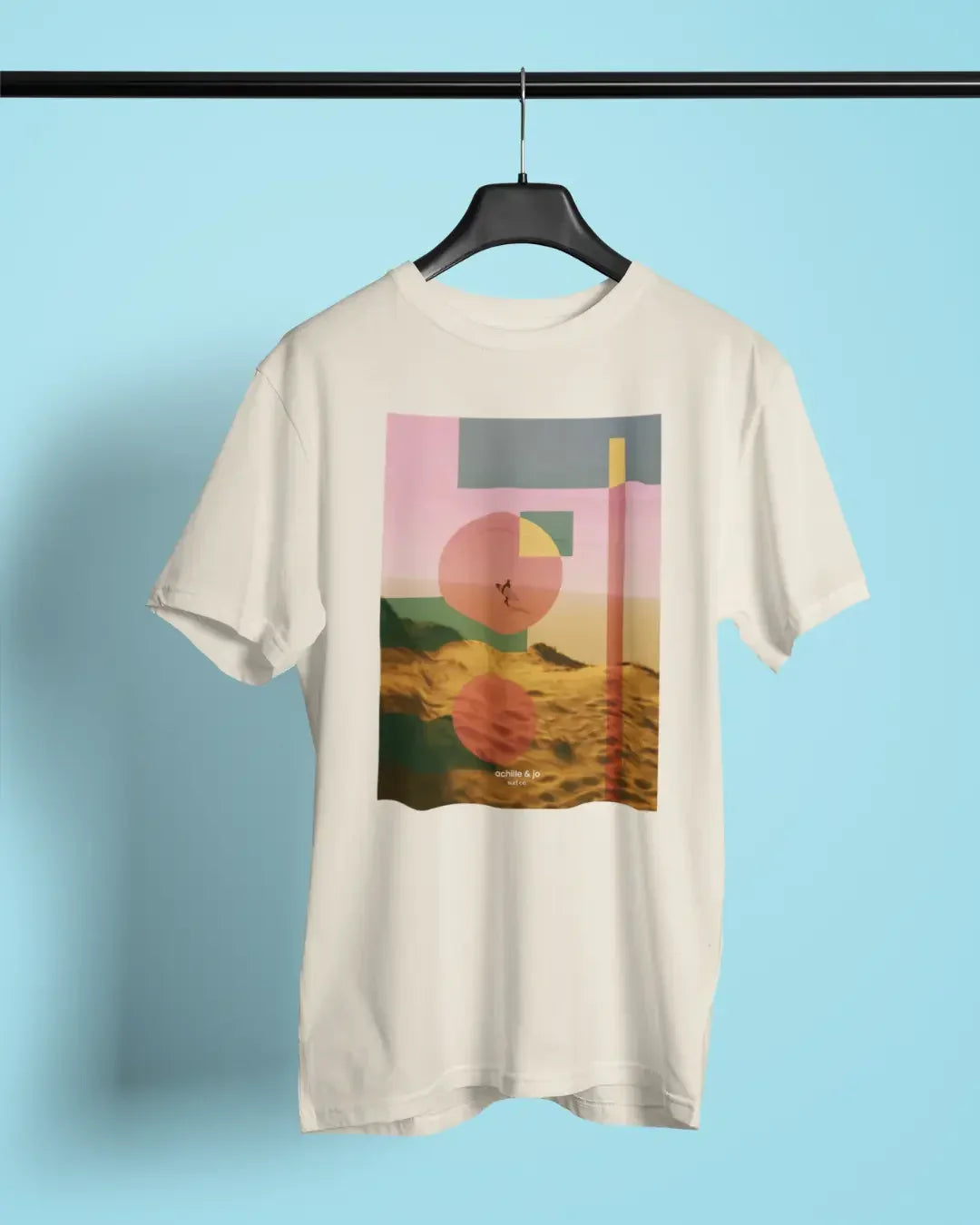 T-shirt ivoire design solo