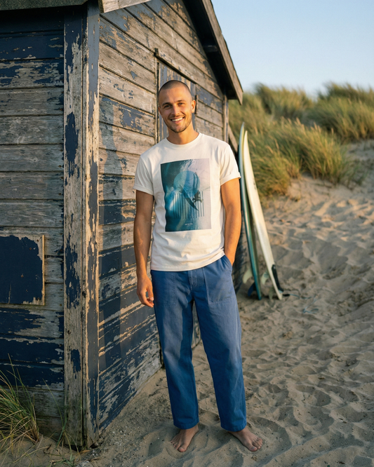 T-shirt Surfeur Canard - Coton Bio