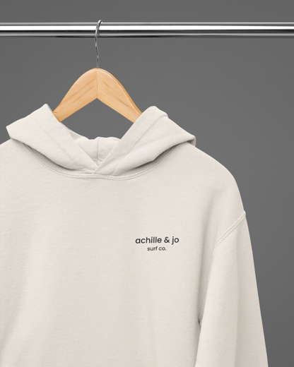 hoodie seul face logo achille & jo ok