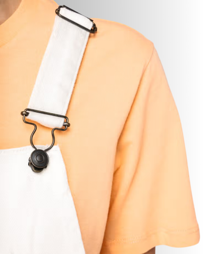 Robe salopette – Patch brodé Achille & Jo